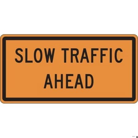 Accuform RIGID CONSTRUCT ION SIGN SLOW TRAFFIC FRK325HP